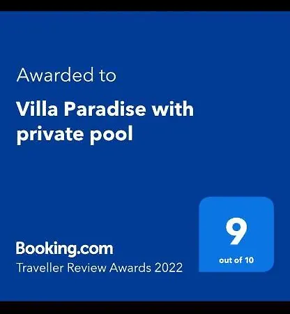 Villa Paradise With Private Pool *